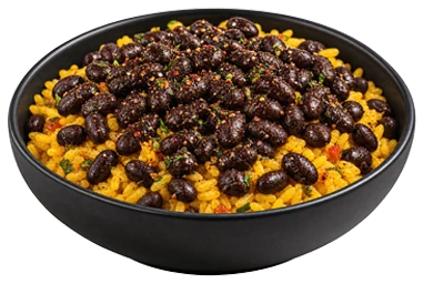 Yellow Rice + Black Beans